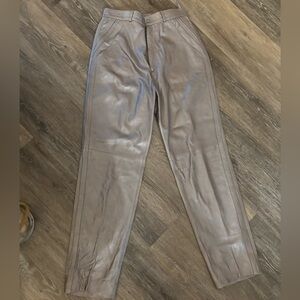 Stylish Vintage Butter Soft Leather Pants Sz 4/6